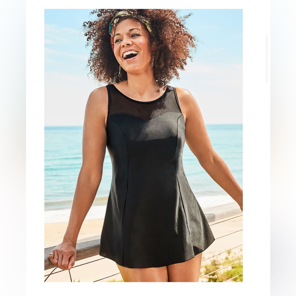 Black swimdress